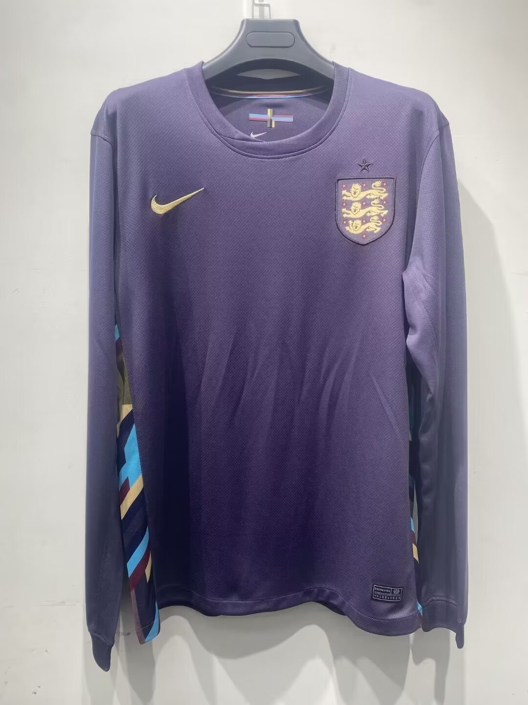 2024 England Away Long Sleeve Soccer Jerseys Yupoo