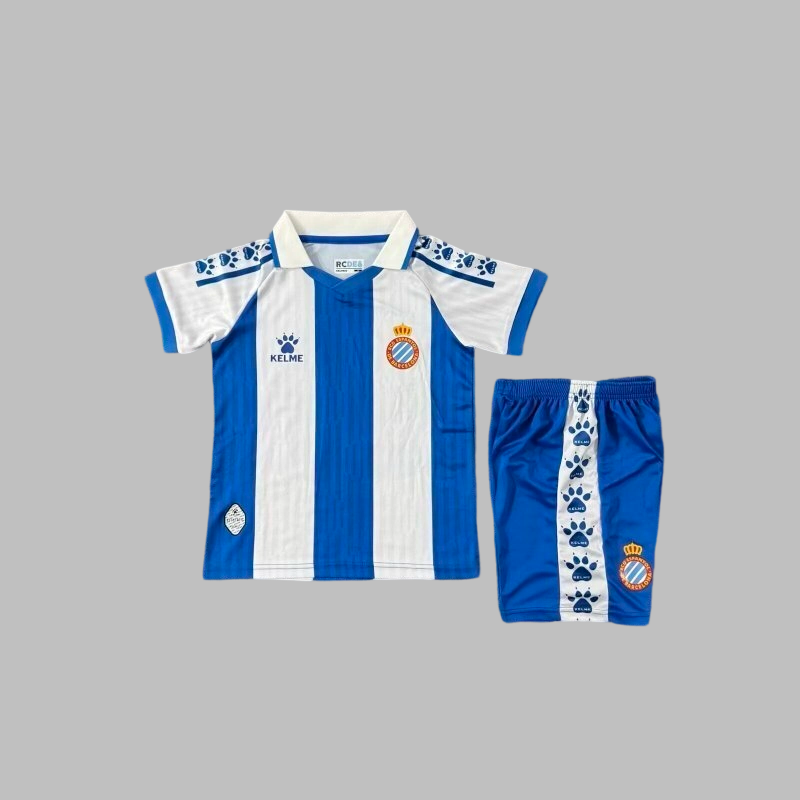 25-26 Spanish Home Kids Cheap Soccer Jerseys Yupoo