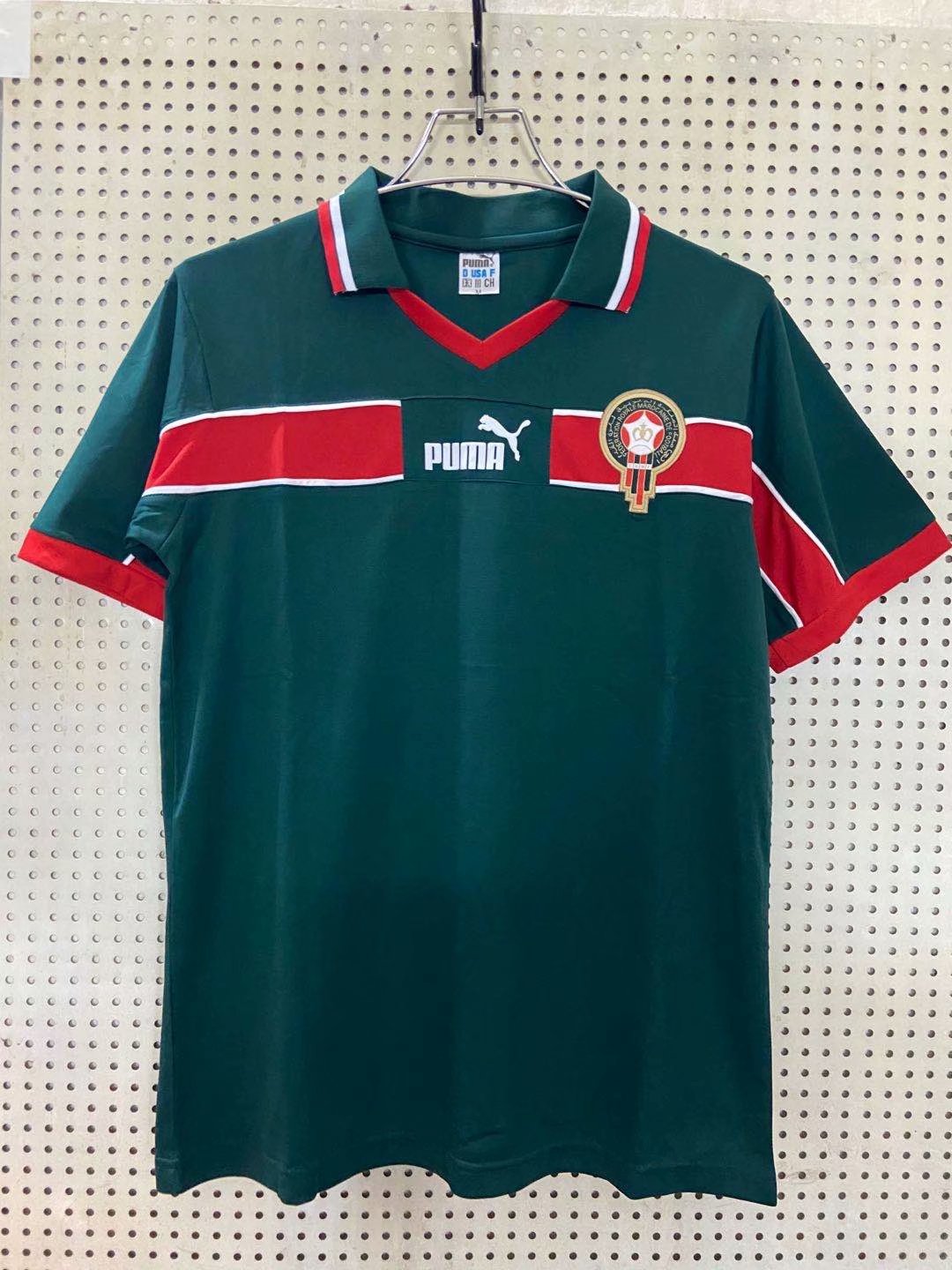1998 Morocco Home Retro Soccer Jerseys Yupoo