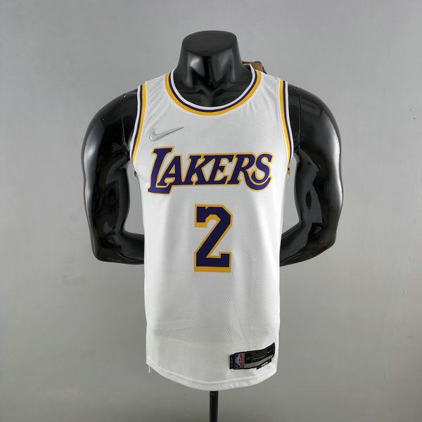 75th Anniversary IRVING #2 Los Angeles Lakers White NBA Jersey S-XXL