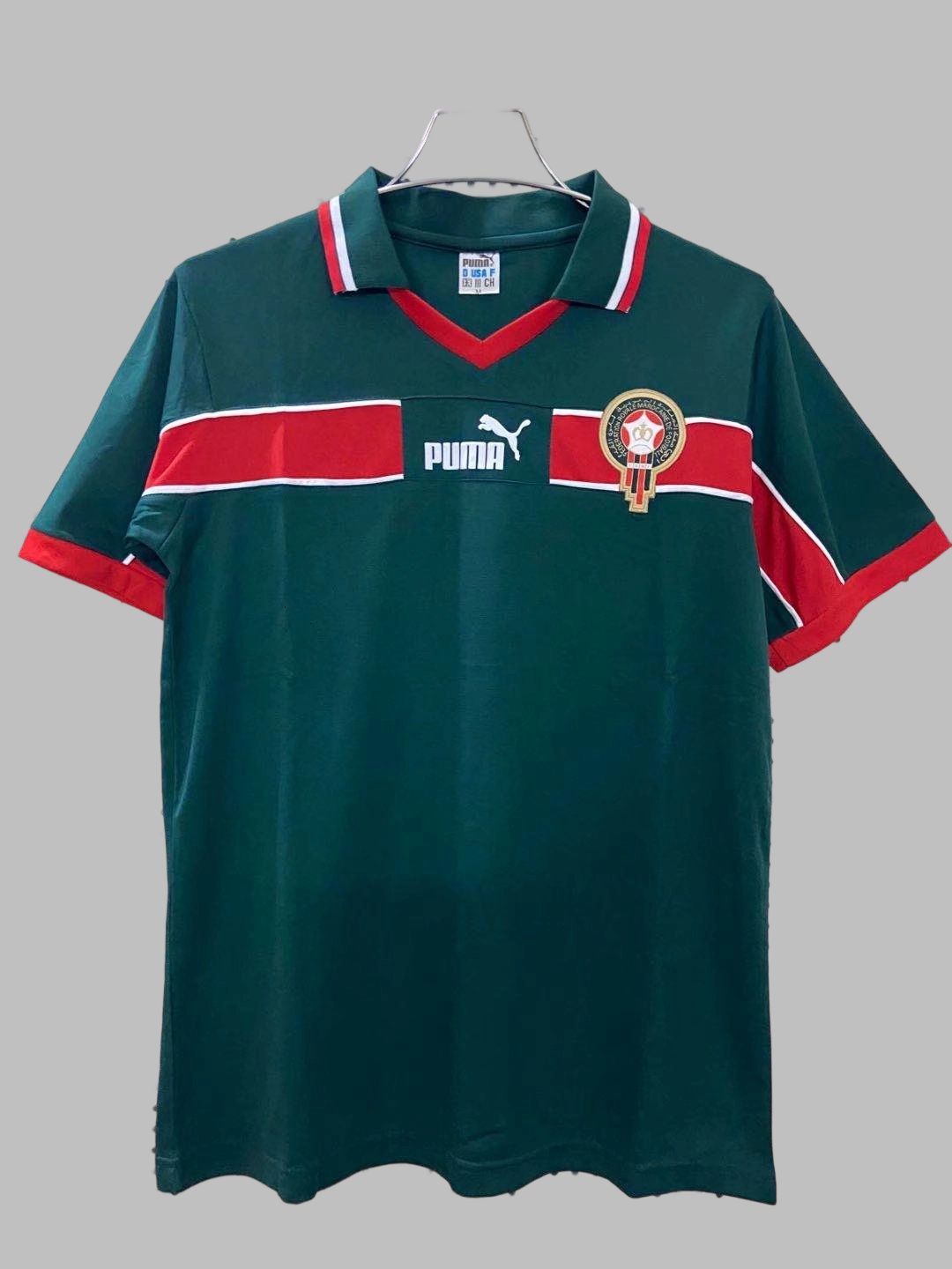 1998 Morocco Home Retro Soccer Jerseys Yupoo
