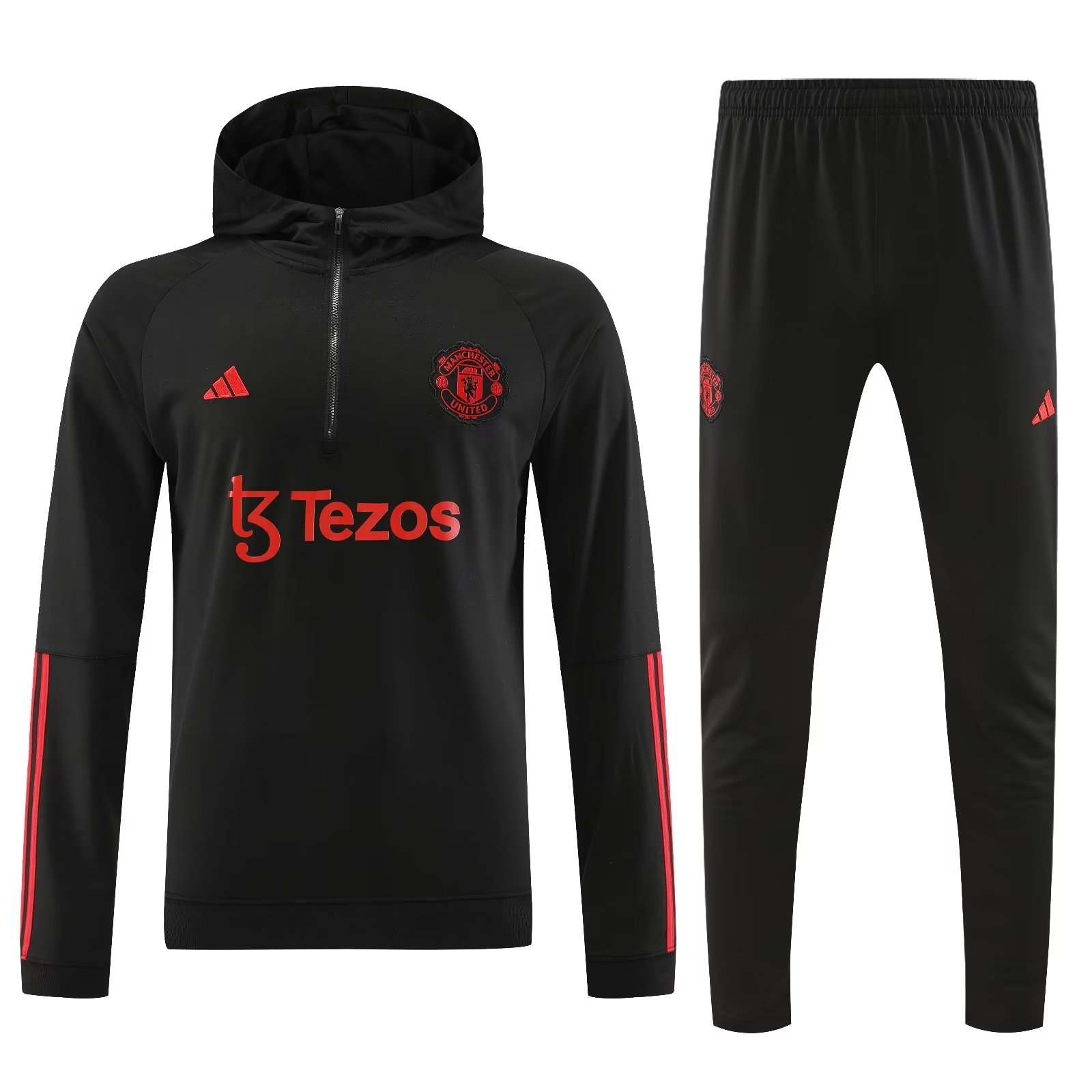 23-24 M-anchester U-nited Hoodie Long Sleeve Training Suit Yupoo