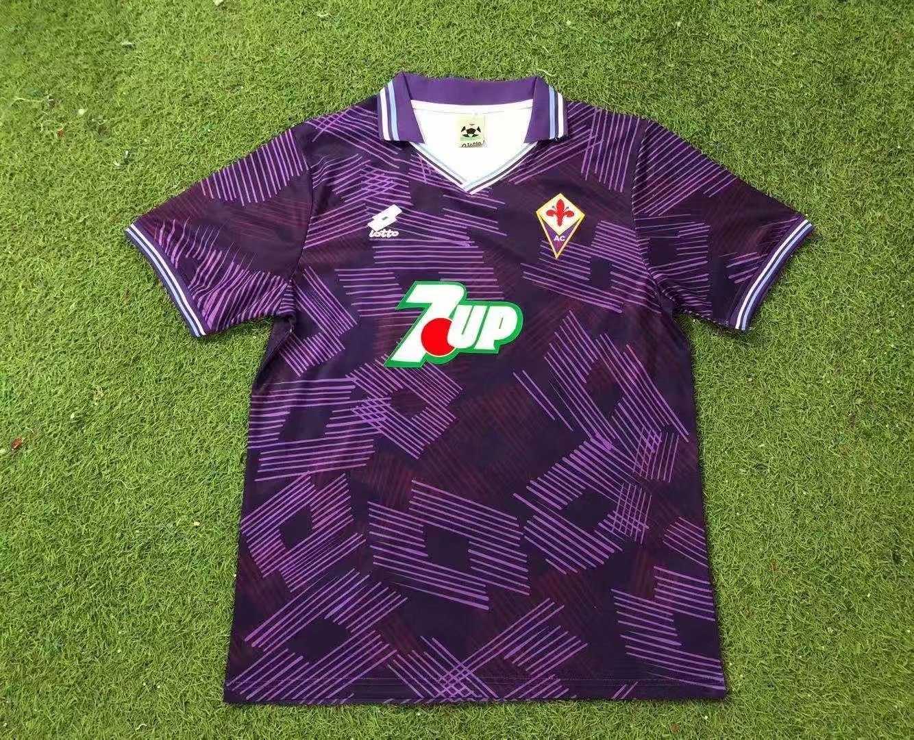 92-93 Fiorentina Home Retro Soccer Jerseys Yupoo