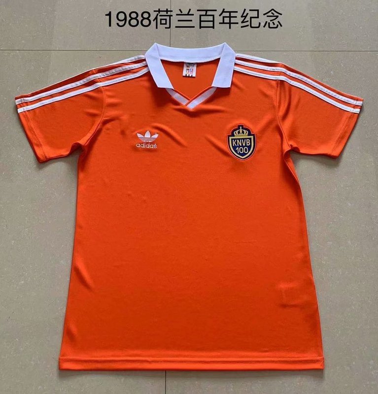 1988 Netherlands Centennial Retro Soccer Jerseys Yupoo