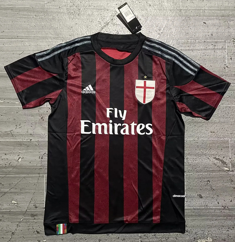 15-16 AC Milan Home Retro Soccer Jerseys Yupoo
