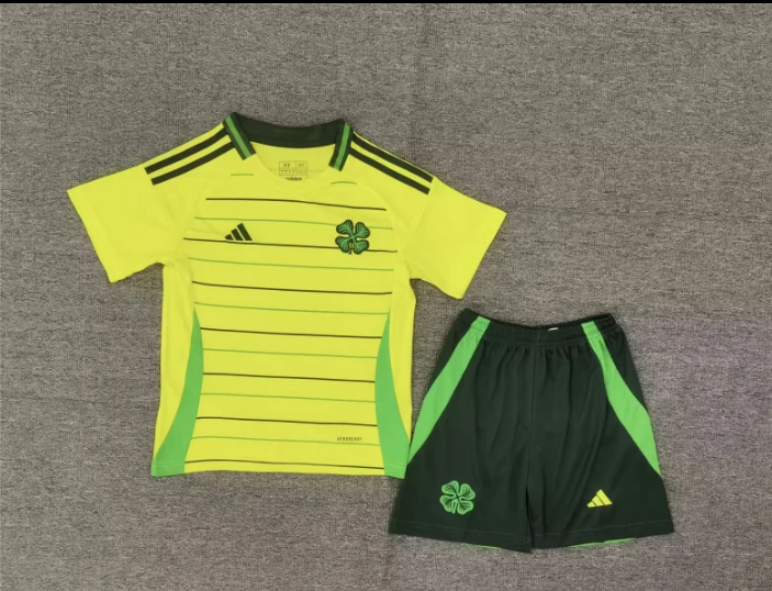 24-25 Celtic Away Kids Soccer Jerseys Yupoo