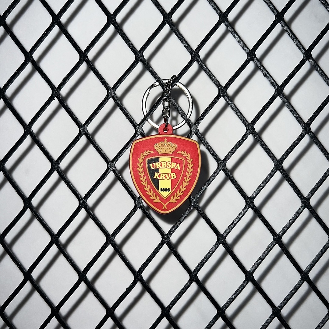 Belgium Euro keychain