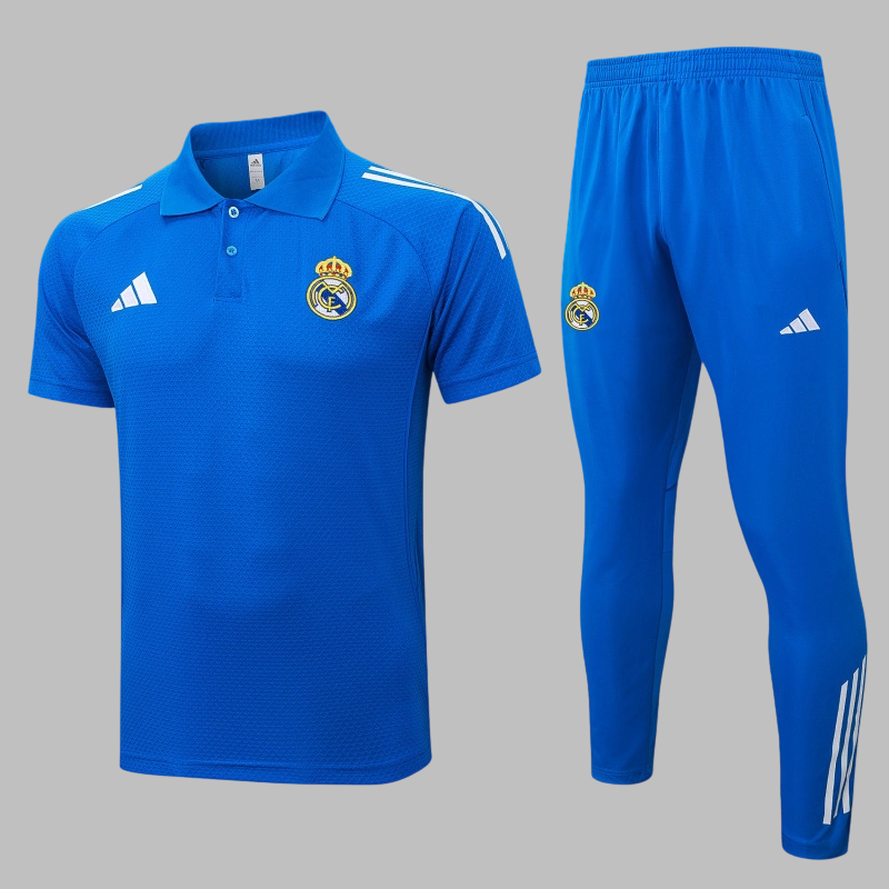25-26 Real Madrid Polo Training Soccer Suit Yupoo