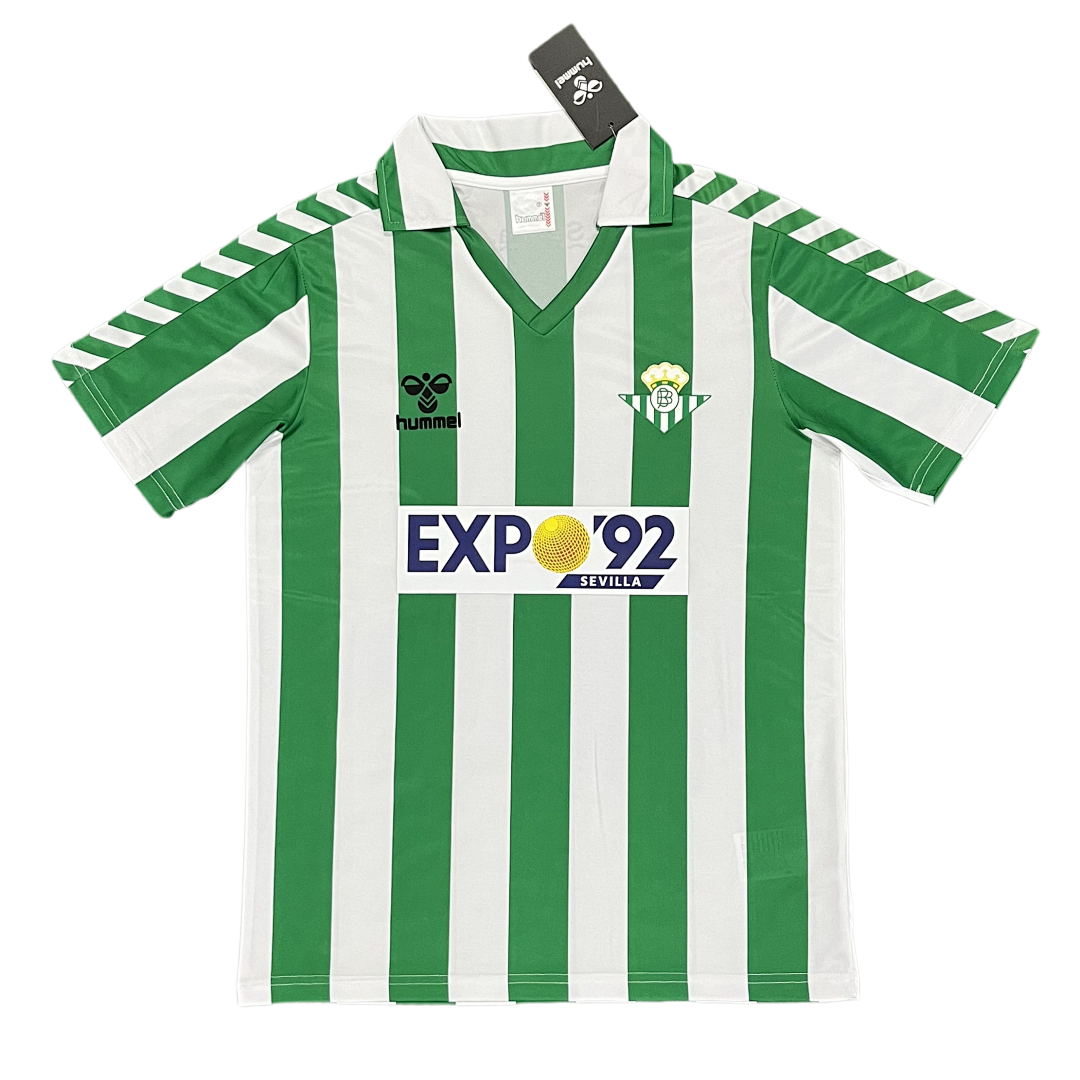 Real Betis 1988/89 Home Retro Jersey