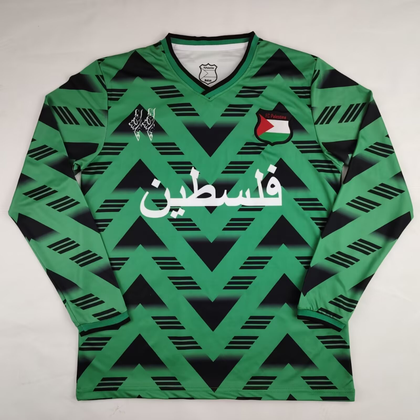 2024 Palestine Long Sleeve Soccer Jerseys Yupoo