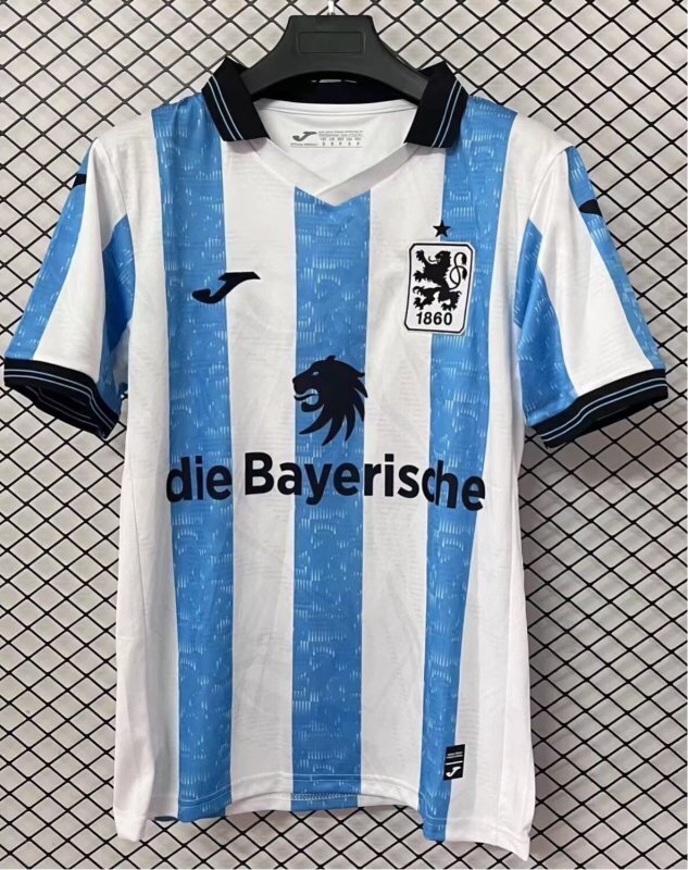 25-26 1860 Munich Home Cheap Soccer Jerseys Yupoo