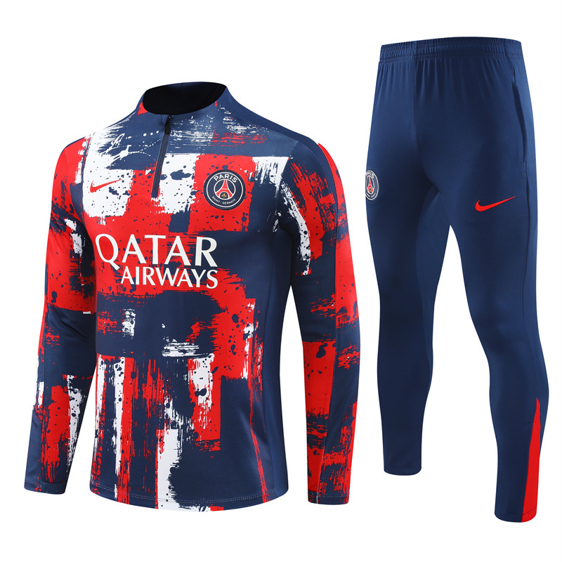 24-25 Paris Long Sleeve Training Suit Yupoo