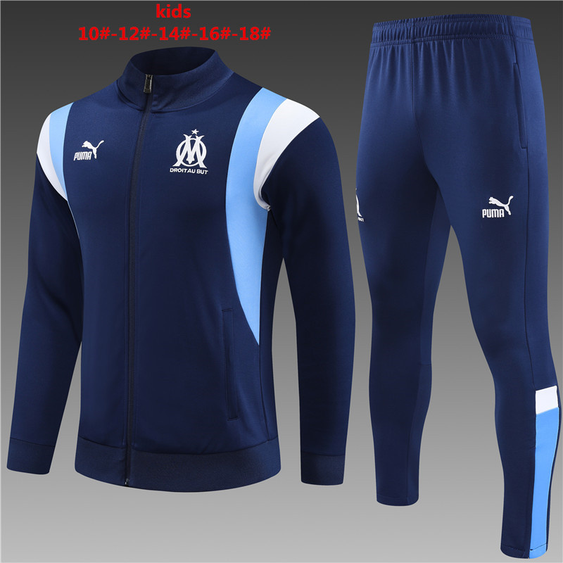 23-24 Marseille Kids Jackets Yupoo
