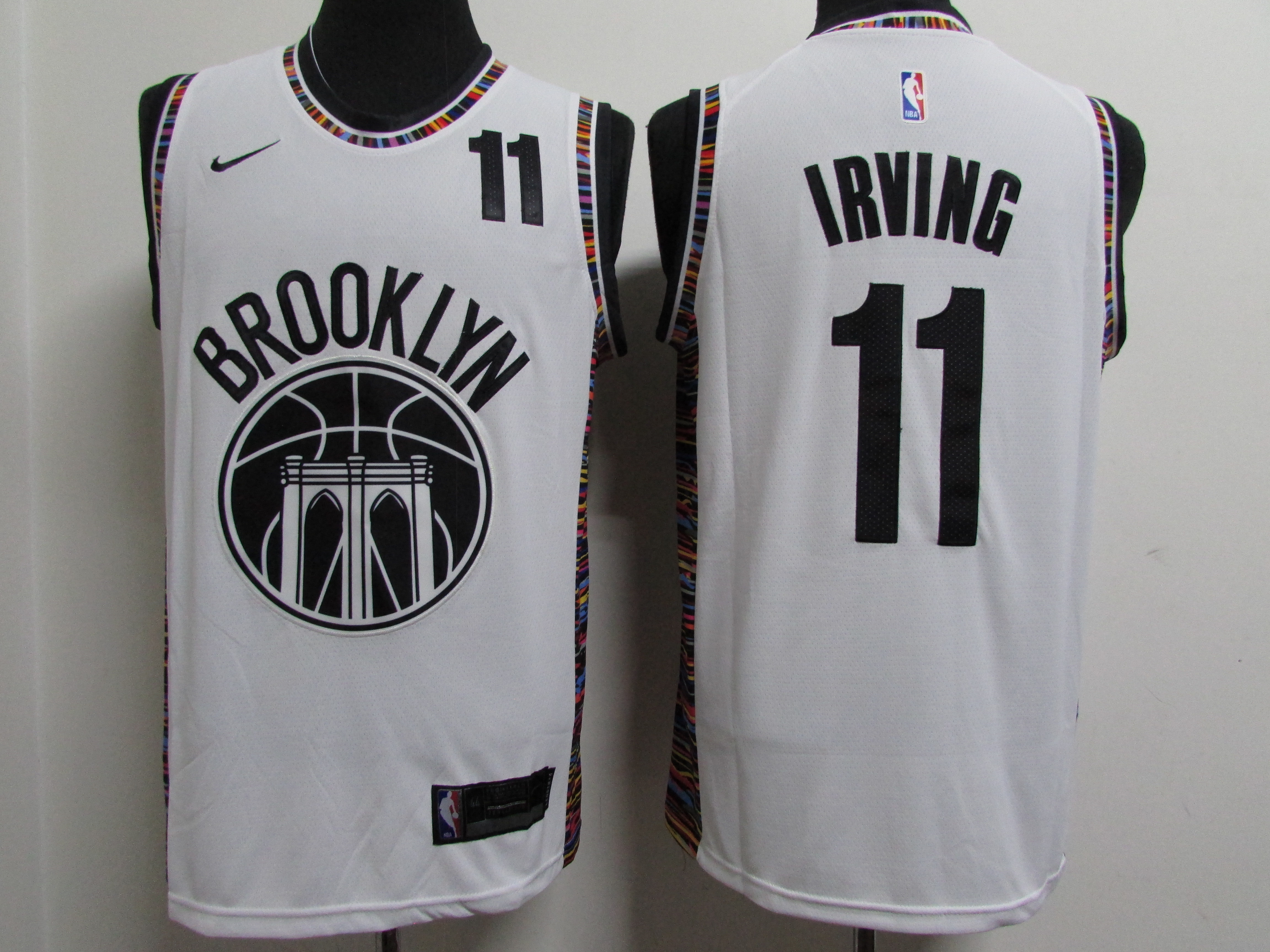 2021 Nets #11 City Edition Embroidery