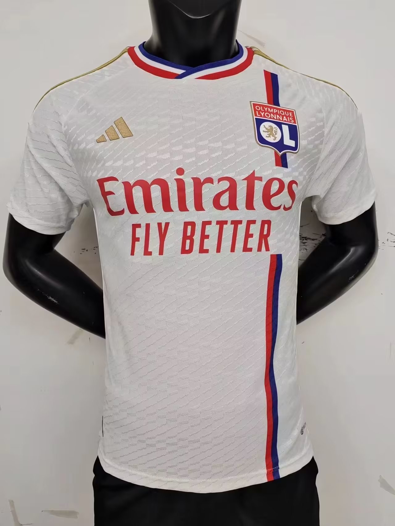 23-24 Lyons Home Player Version Soccer Jerseys Yupoo S-XXXL