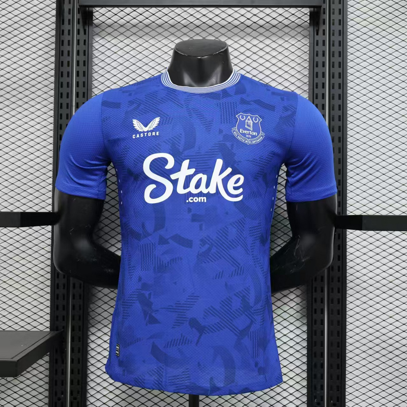 24-25 Everton Home Player Version Soccer Jerseys Yupoo