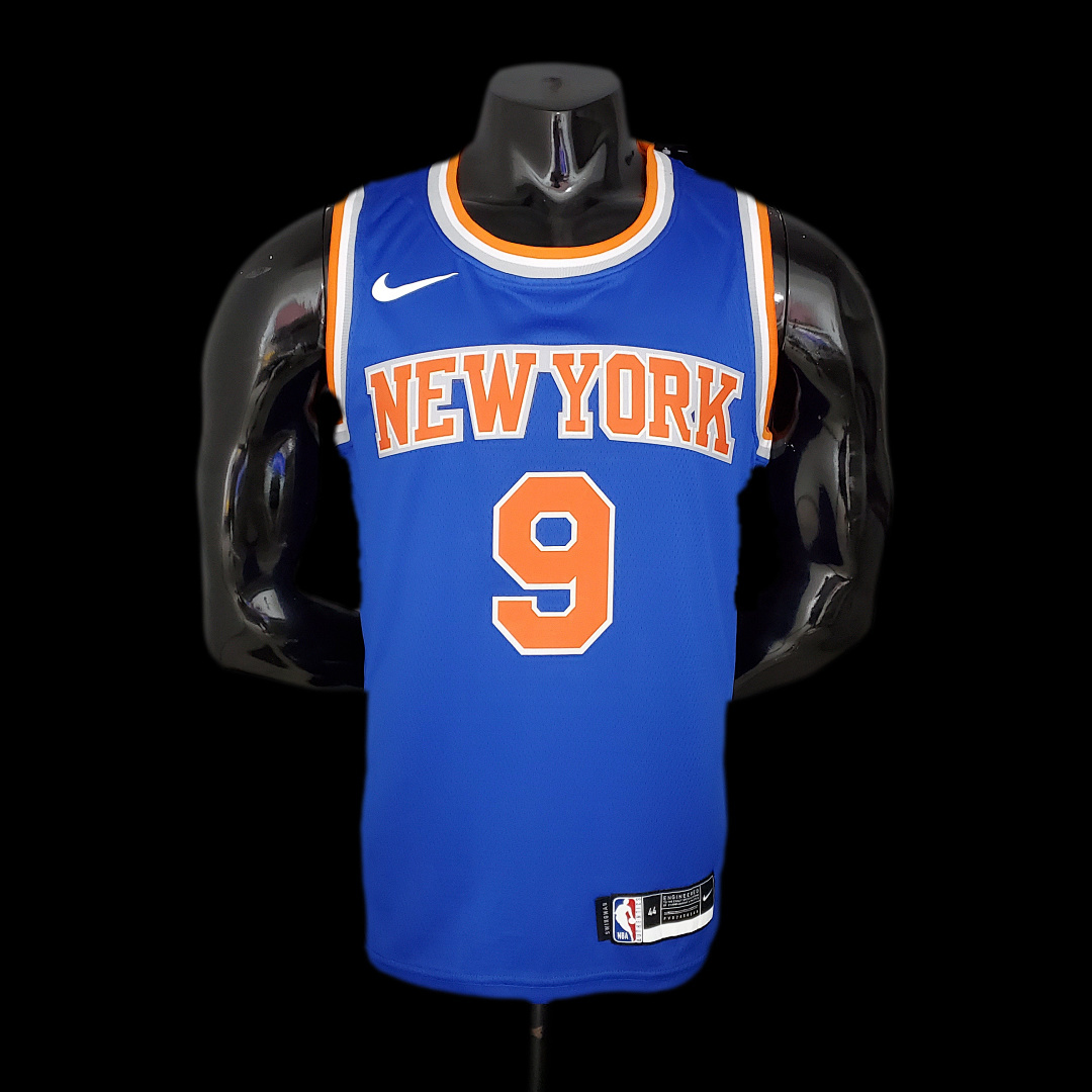 2021 BARRETT#9 Knicks Blue NBA Jersey S-XXL