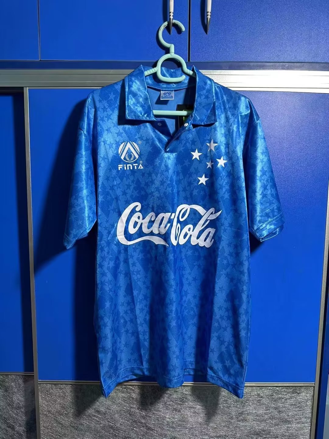 1993 Cruzeiro Home Retro Soccer Jerseys Yupoo