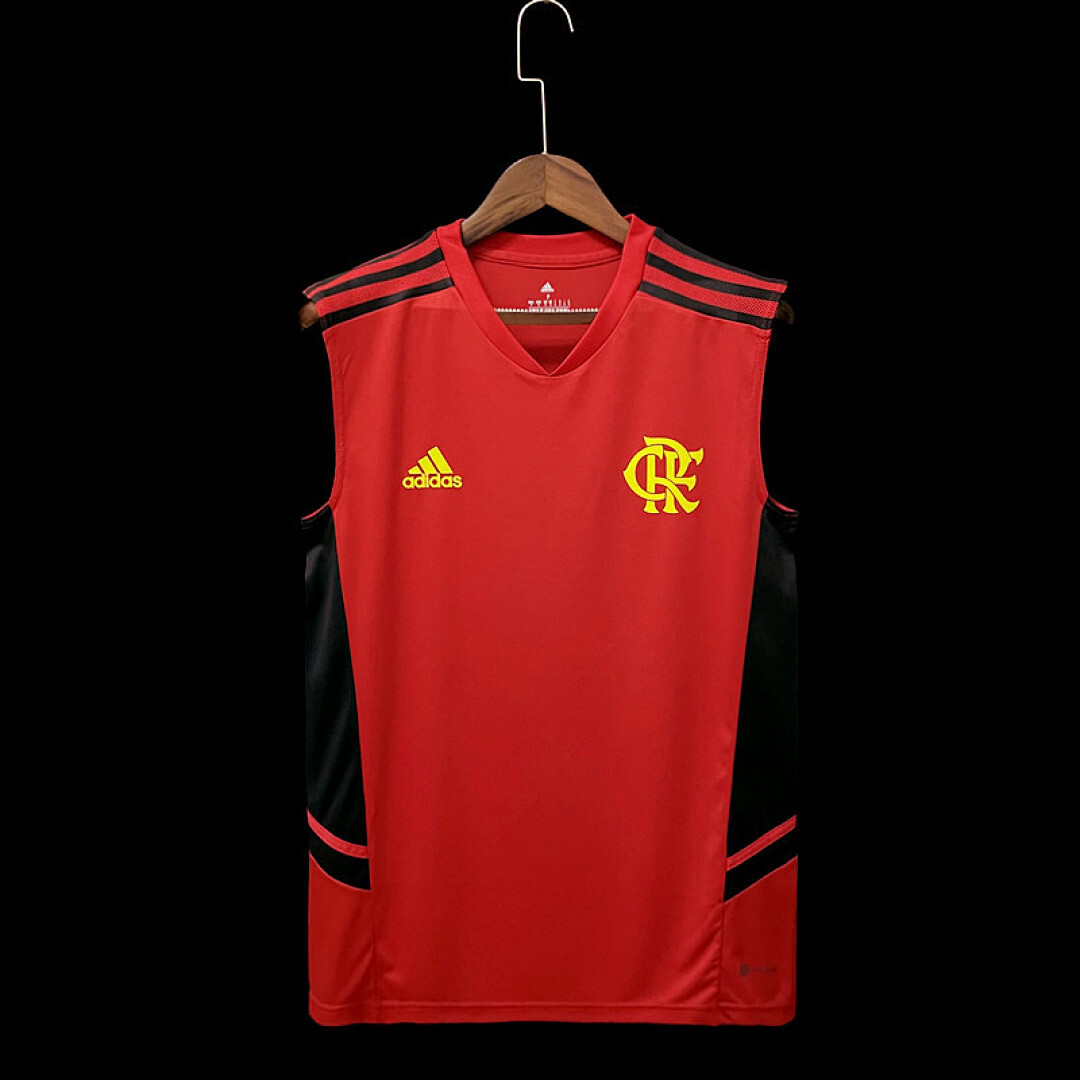 22/23 Flamengo pre-match training red vest S-XXL