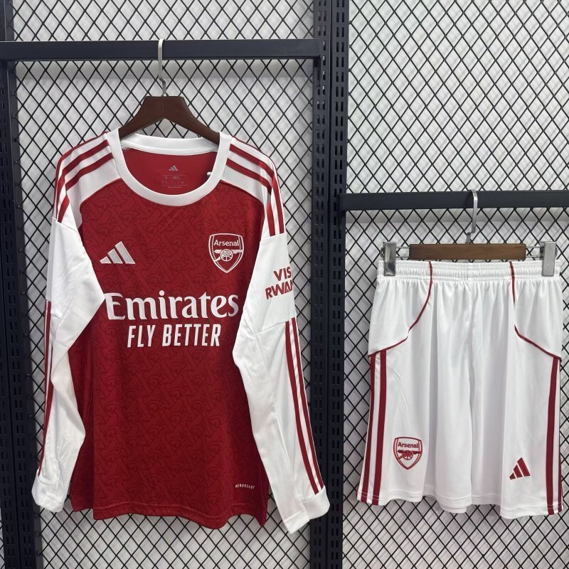 25-26 Arsenal Home Long Sleeve Yupoo2