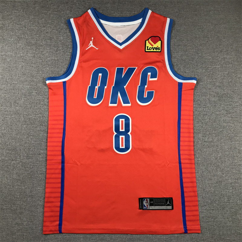 2024 Thunder #8 Embroidery