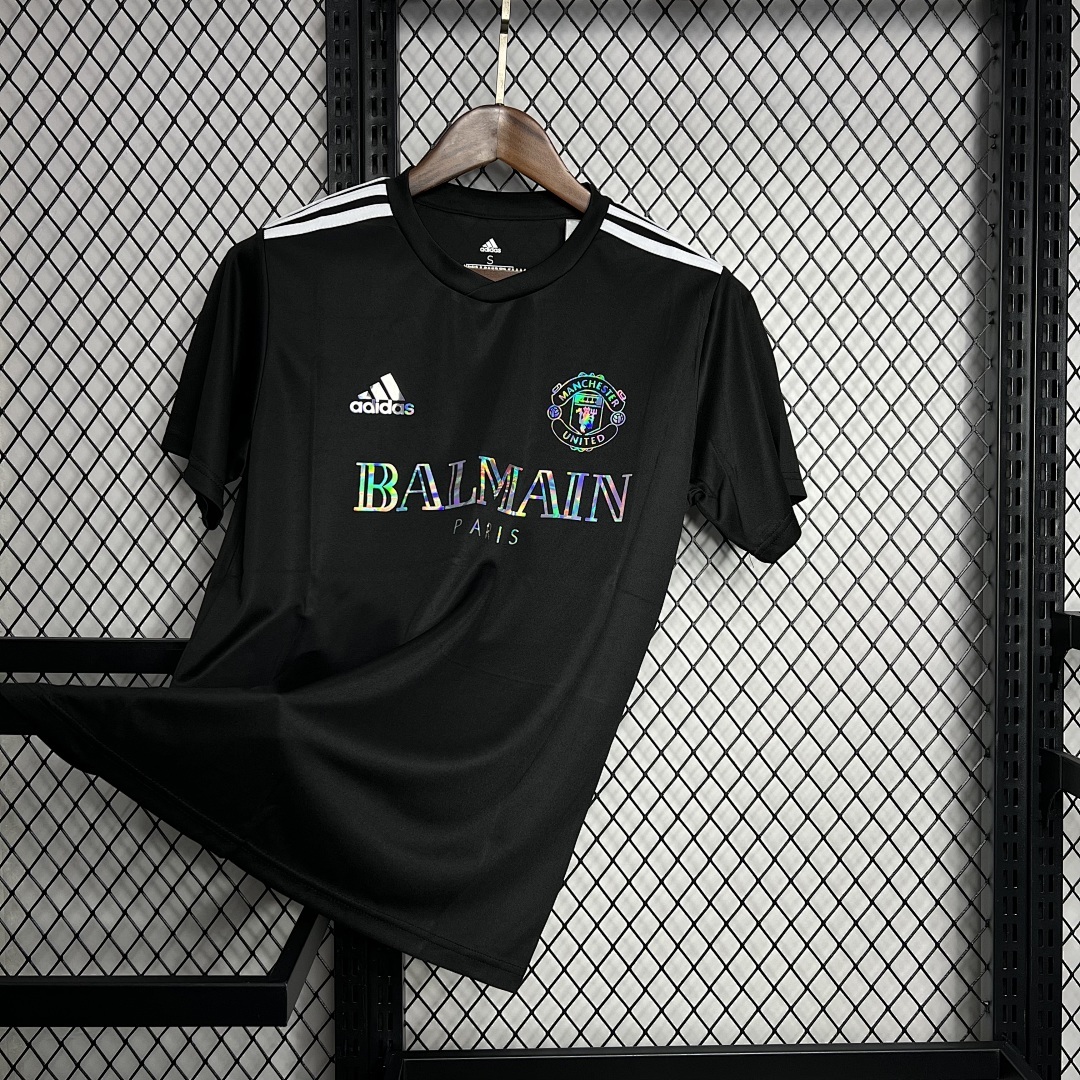 Manchester United 2024/25 Balmain Co-Branded Edition T-shirt