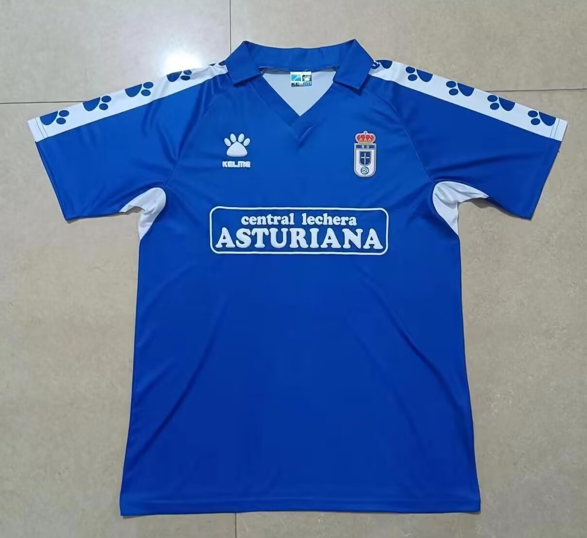 90-91 Real Oviedo Home Retro Soccer Jerseys Yupoo