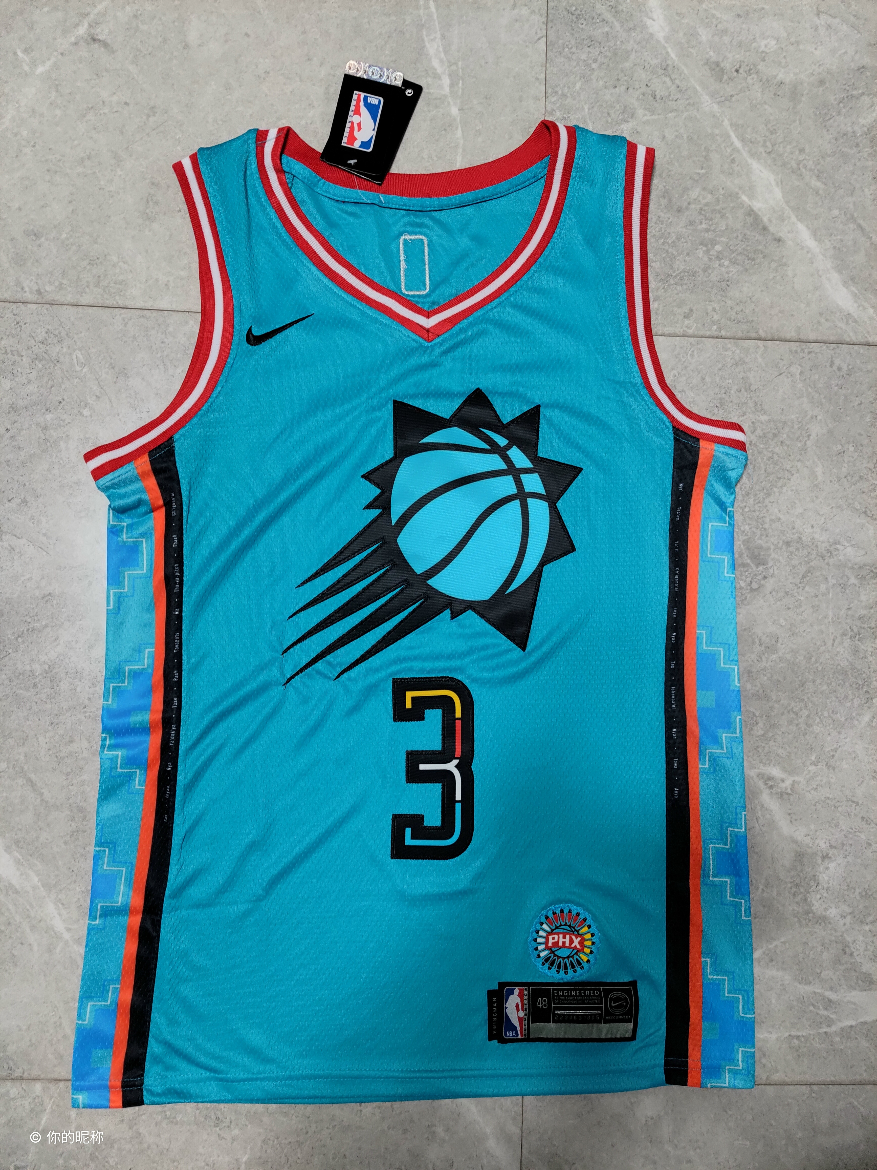 2023 Suns #1 Embroidery