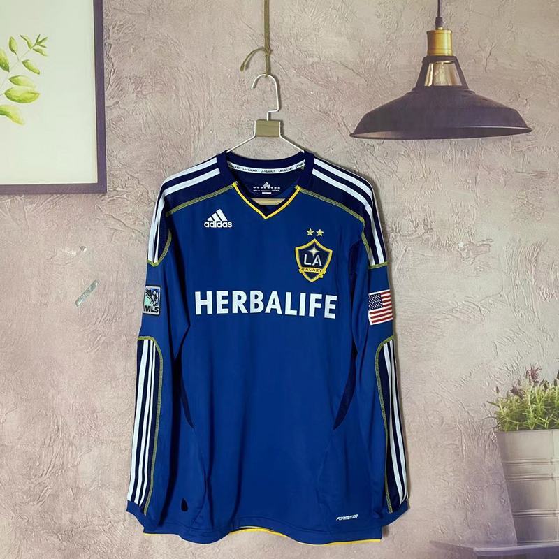 11-12 LA Galaxy Retro Long Sleeve Soccer Jerseys Yupoo