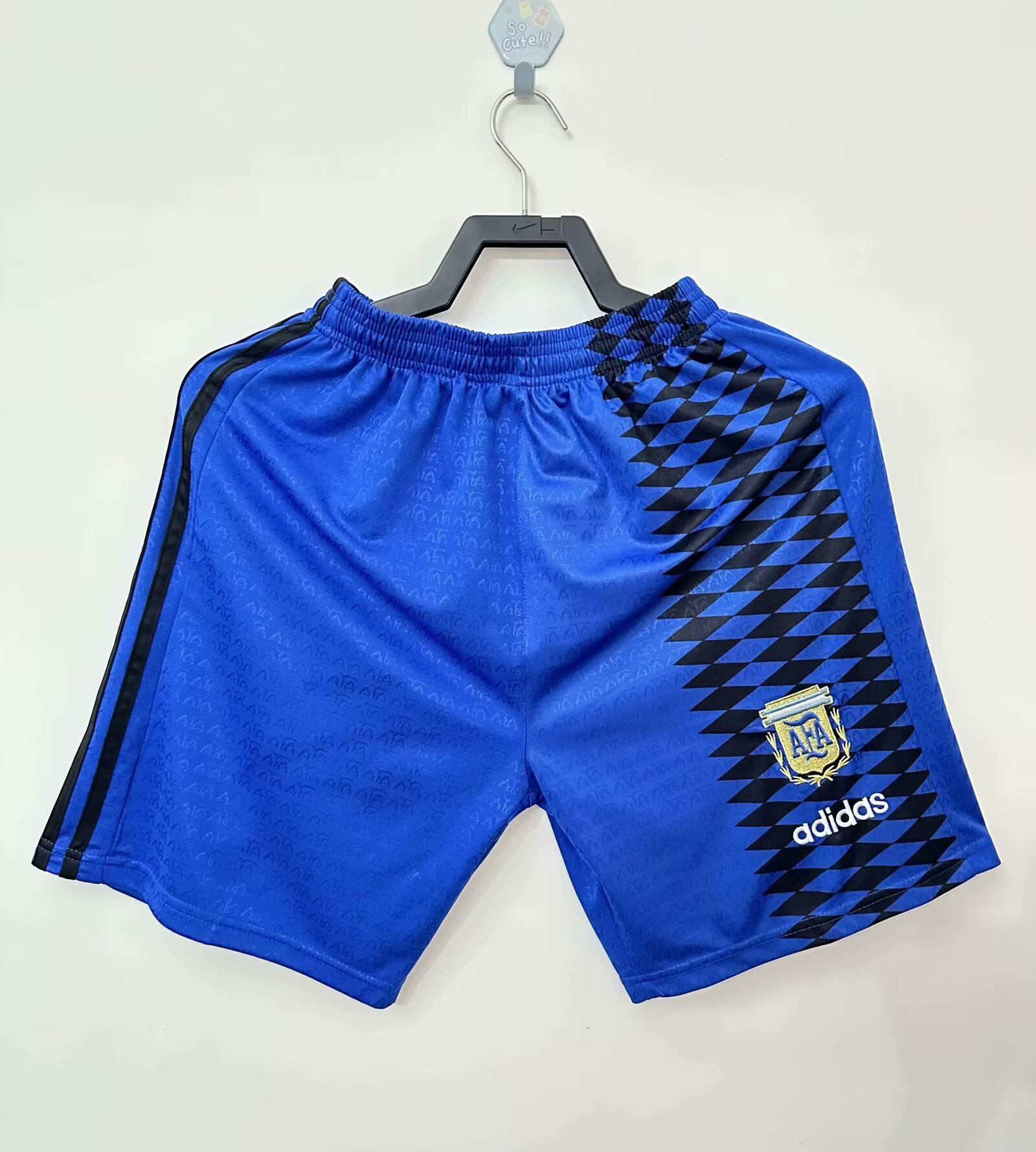 1994 Argentina Home Retro Soccer Shorts Yupoo