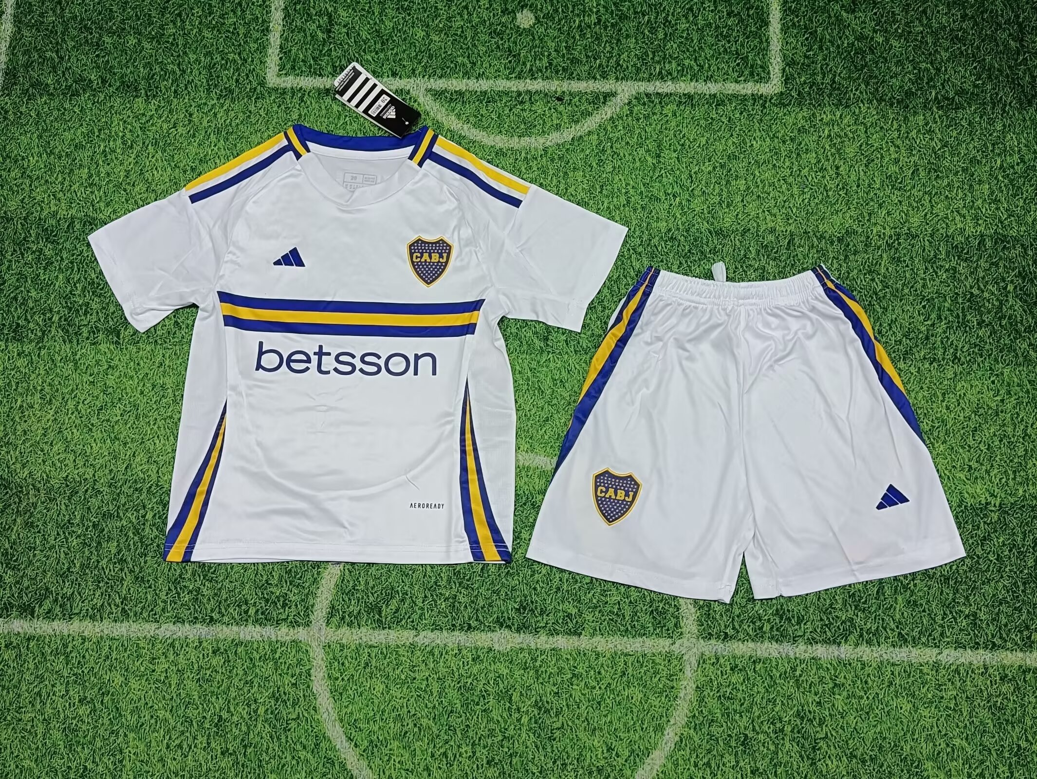 24-25 Boca Away Kids Soccer Jerseys Yupoo