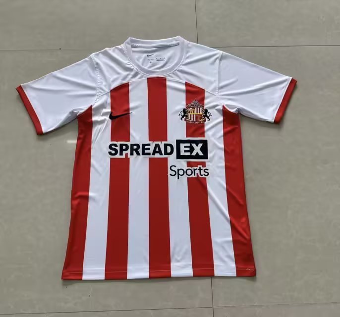 23-24 Sunderland Home Soccer Jerseys Yupoo