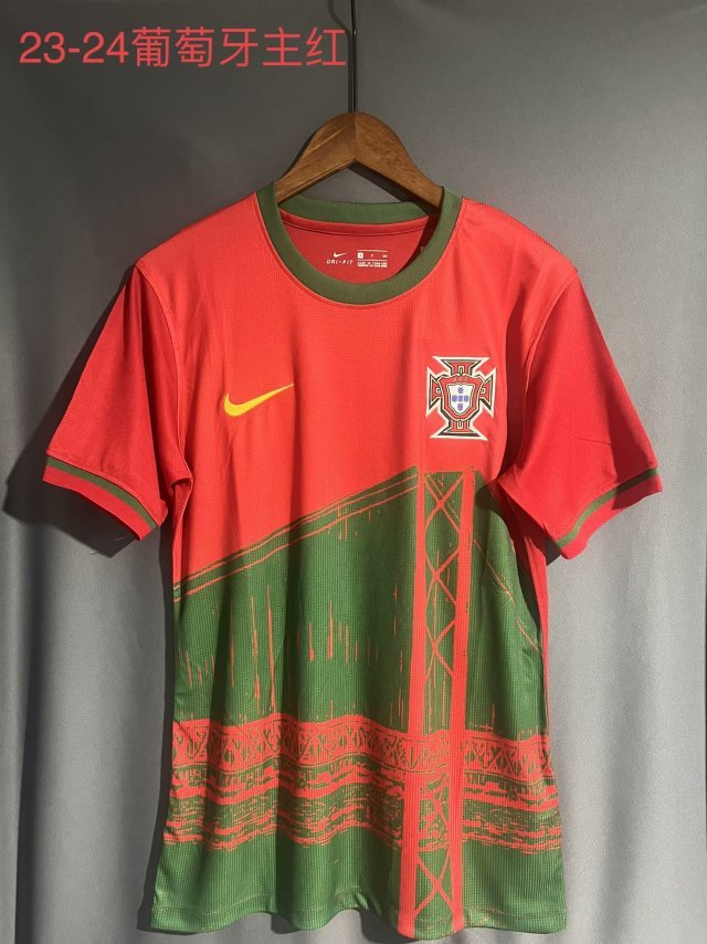 23-24 Portugal Home Soccer Jerseys Yupoo