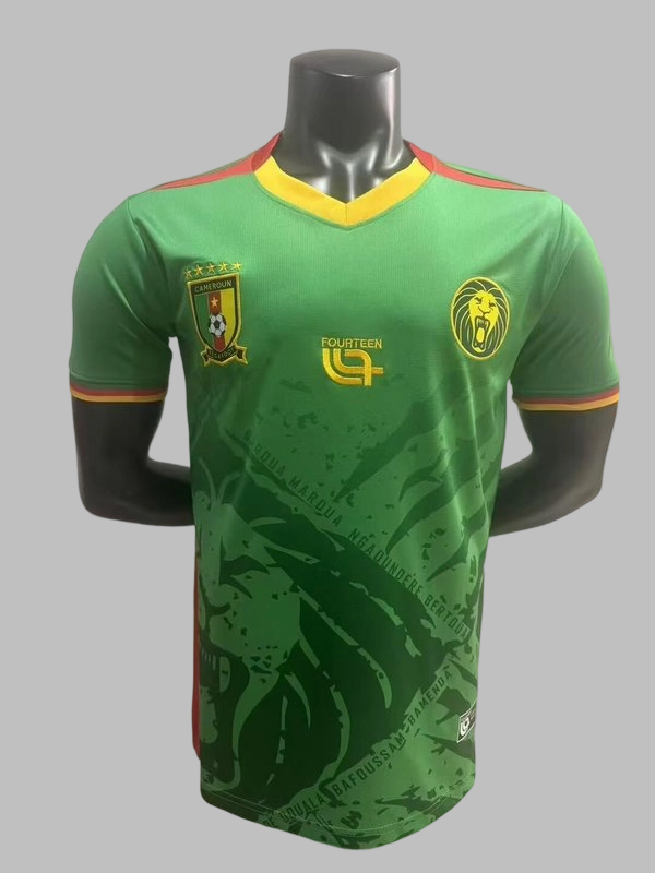 25-26 Cameroon Home Player Version Cheap Soccer Jerseys Yupoo