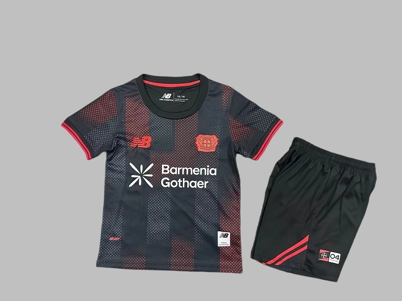 25-26 Leverkusen Home Kids Cheap Soccer Jerseys Yupoo