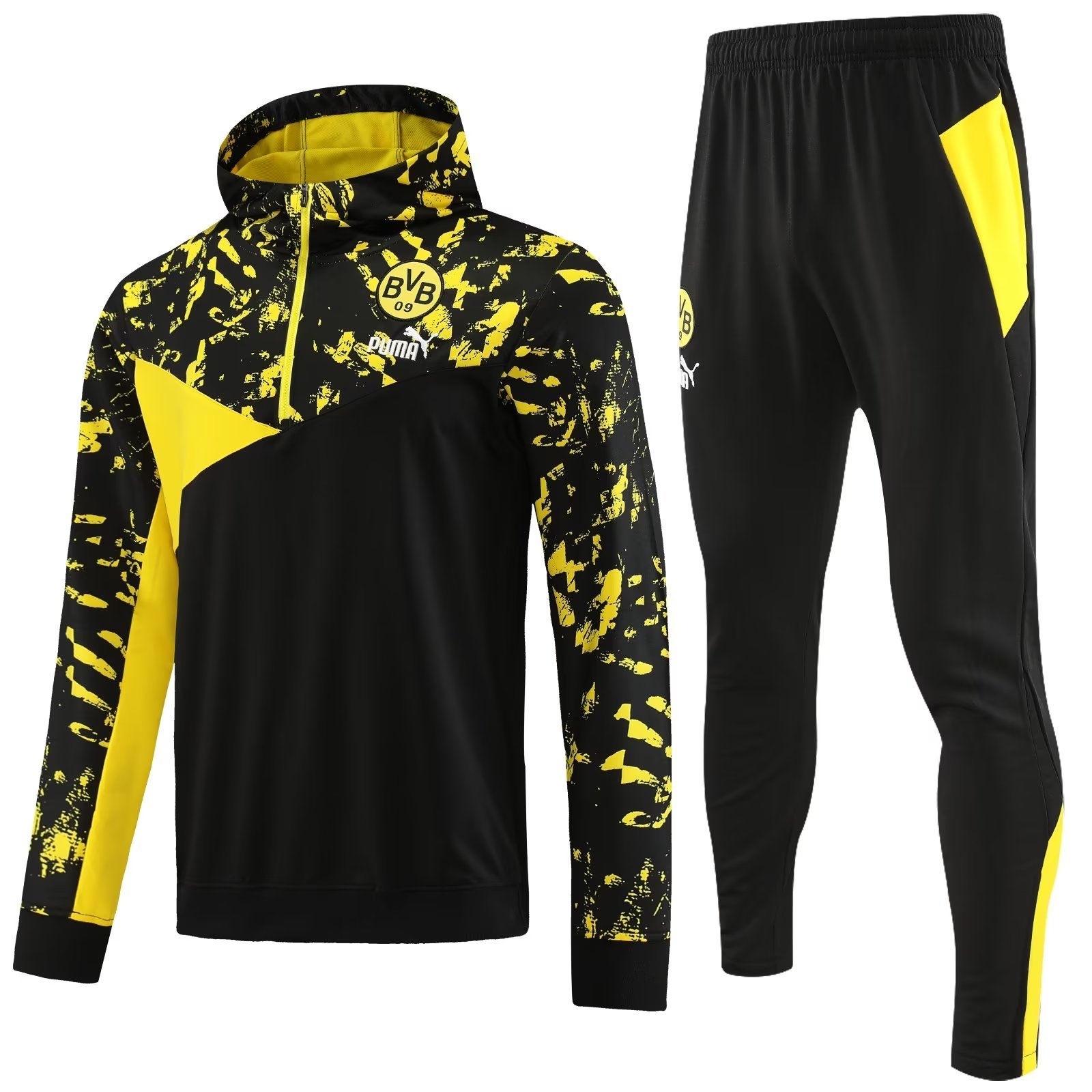 23-24 Dortmund Hoodie Long Sleeve Training Suit Yupoo