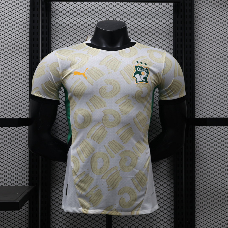 2024 Cote d'Ivoire Away Player Version Soccer Jerseys Yupoo