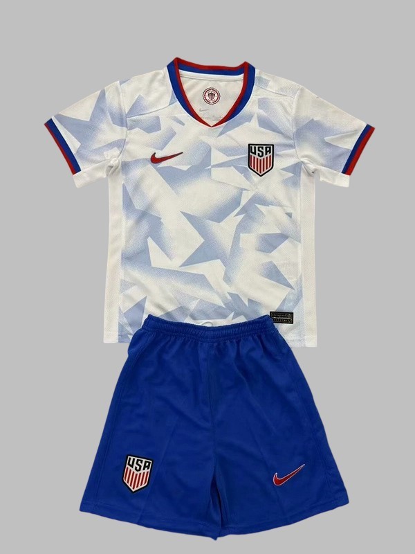 25-26 USA Home Kids Cheap Soccer Jerseys Yupoo