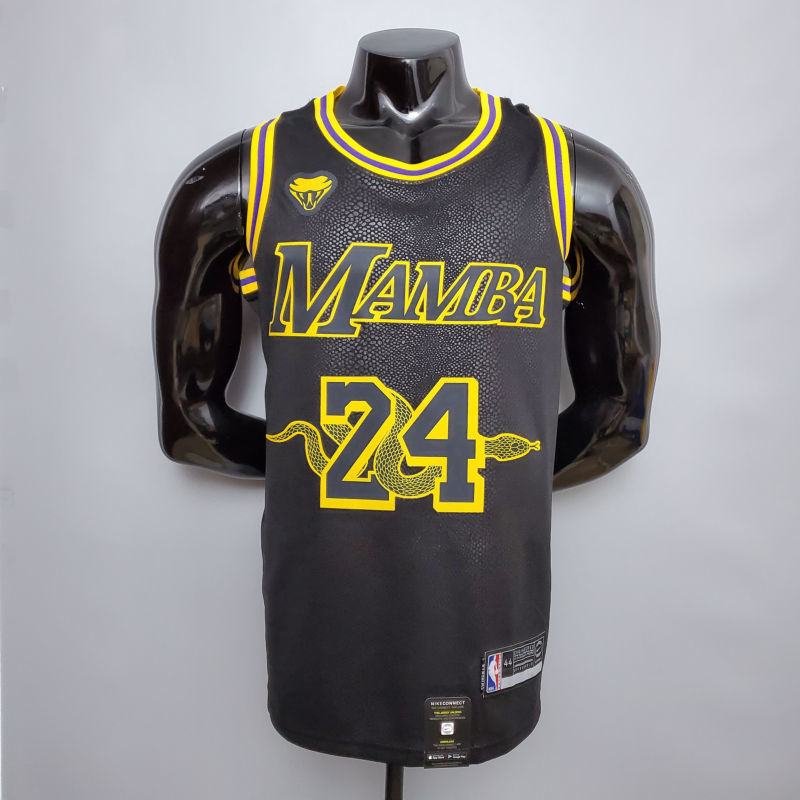 Bryant #24 Lakers black NBA jersey Size XS-XXL