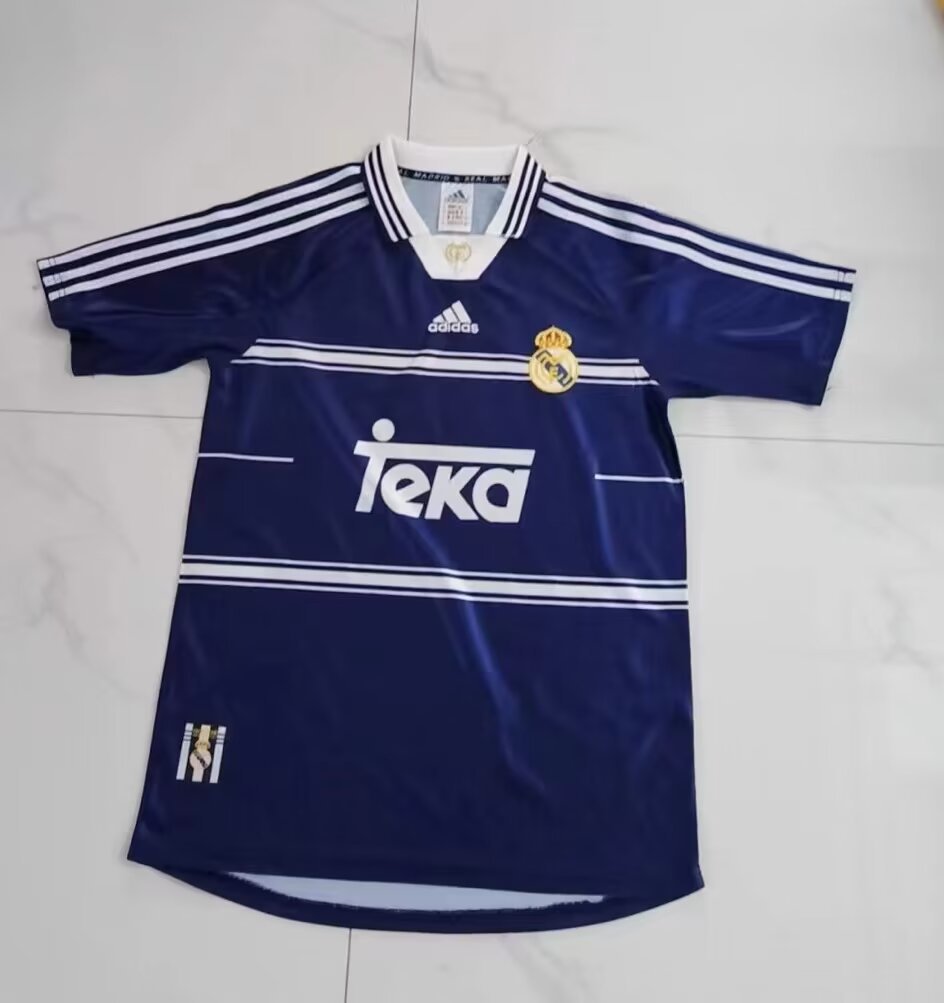 98-99 Real Madrid Away Retro Soccer Jerseys Yupoo