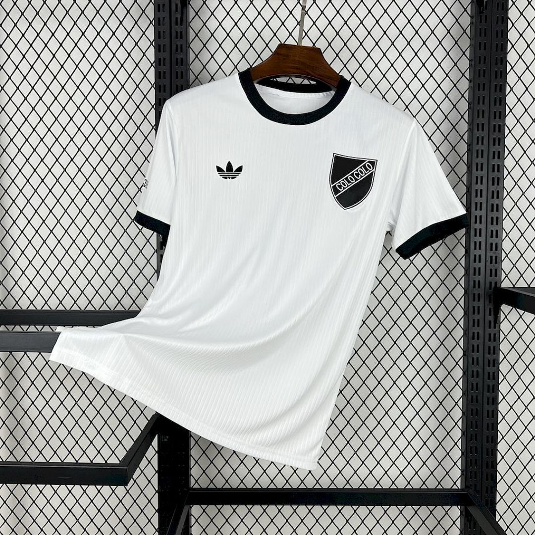 Colo Colo 2025/26 Casual retro style white Jersey