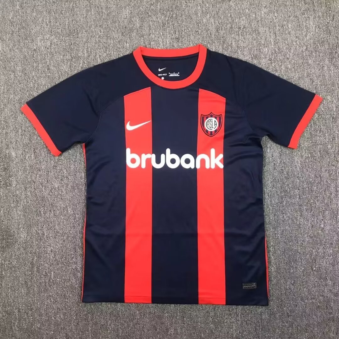 24-25 San Lorenzo Home Soccer Jerseys Yupoo