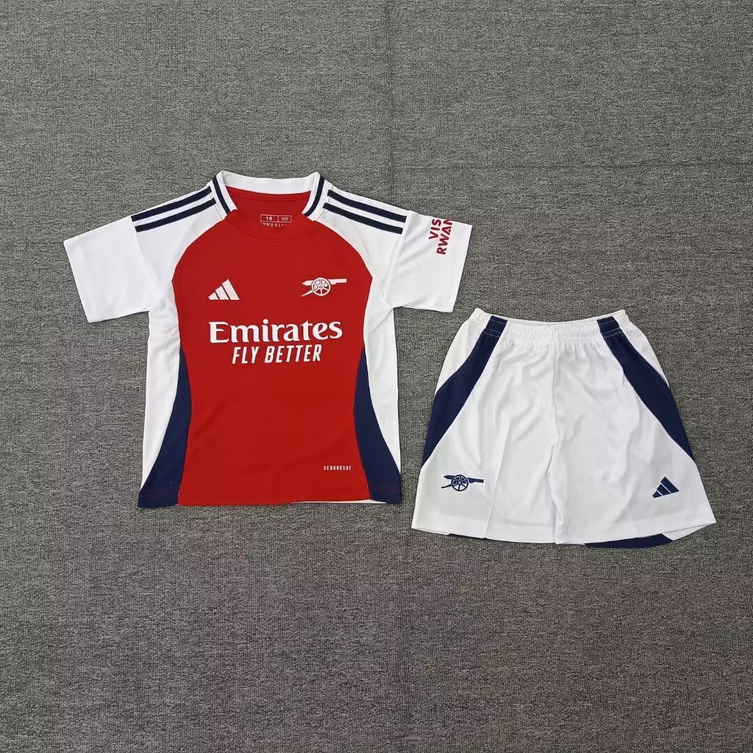 24-25 Arsenal Home Kids Soccer Jerseys Yupoo