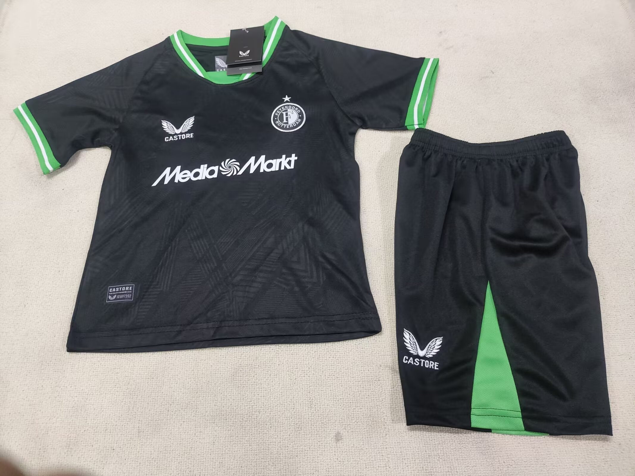 24-25 Feyenoord Away Kids Soccer Jerseys Yupoo