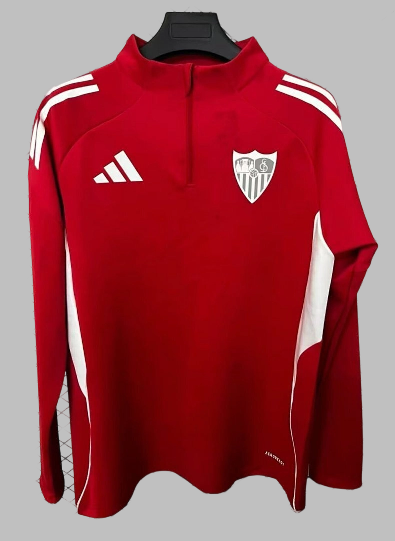 25-26 Sevilla Long Sleeve Cheap Soccer Jerseys Yupoo