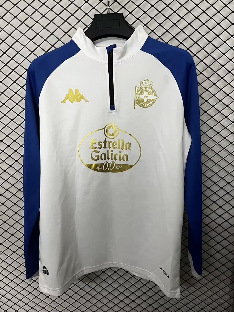25-26 Deportivo La Coruna Long Sleeve Cheap Soccer Jerseys Yupoo