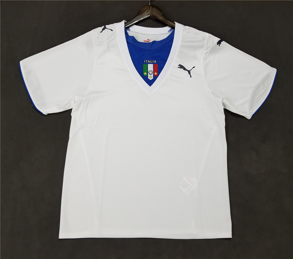 2006 Italy retro away soccer jerseys