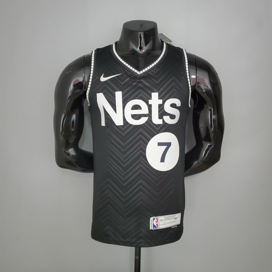 2021 Durant #7 Brooklyn Nets Bonus Edition Black NBA Jersey S-XXL