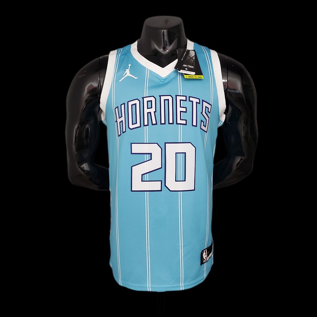 New Hornets HAYWARO#20 Blue NBA Jersey S-XXL