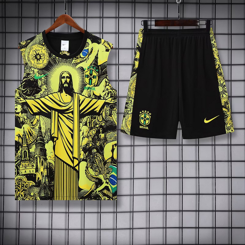 25-26 Brazil Training Soccer Suit Yupoo